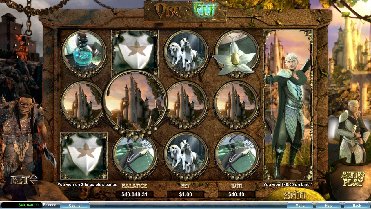 Orc vs Elf Triple 7 Casino
