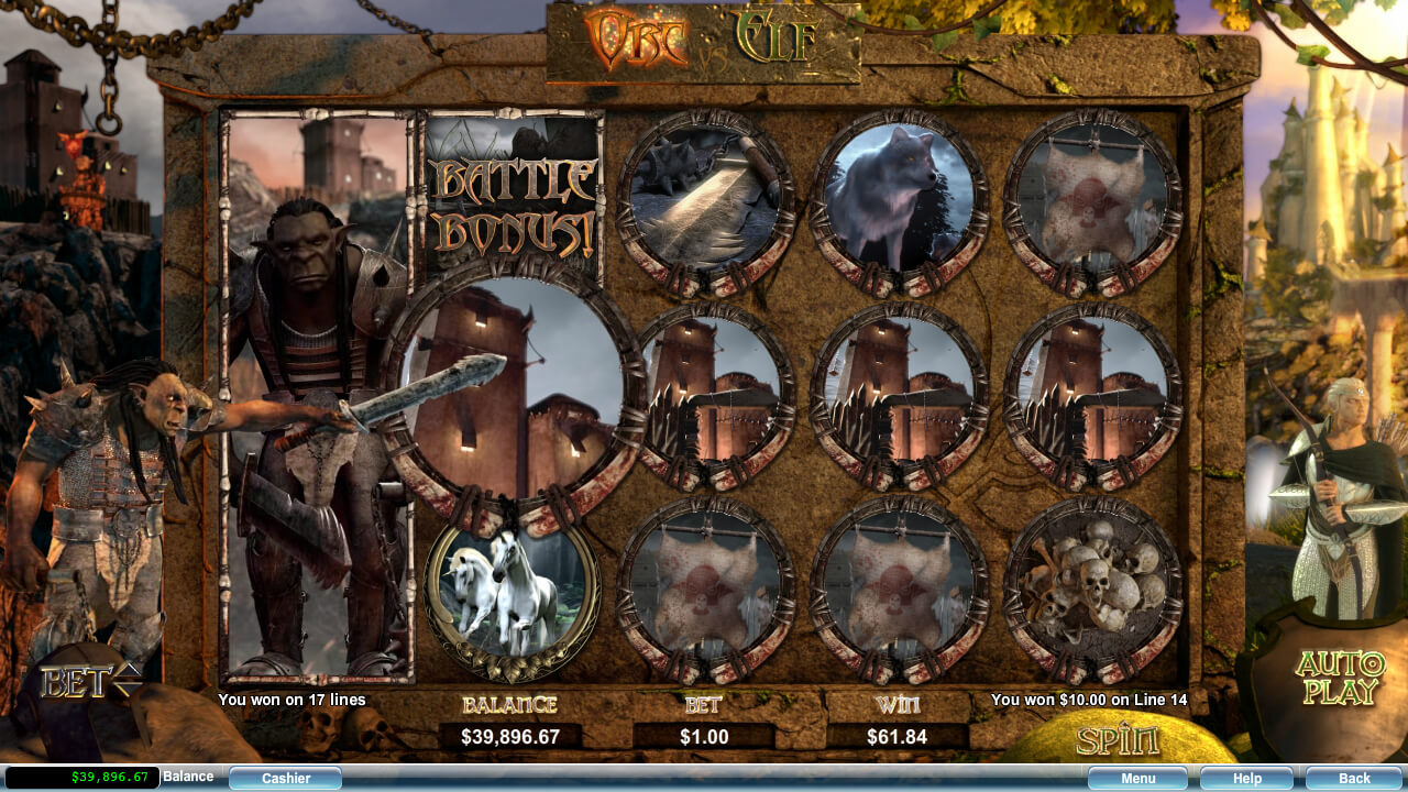 Orc vs Elf Triple 7 Casino